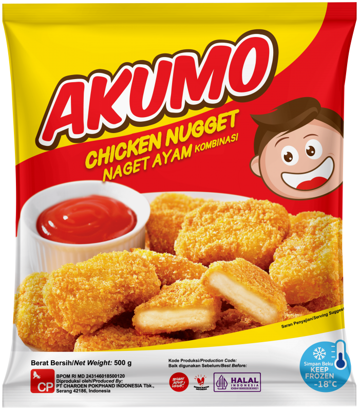 Akumo Chicken Nugget Reguler 250 gr