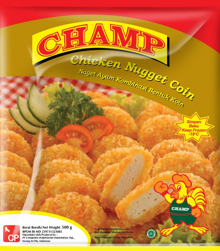 Champ Chicken Nugget Coin 200 gr