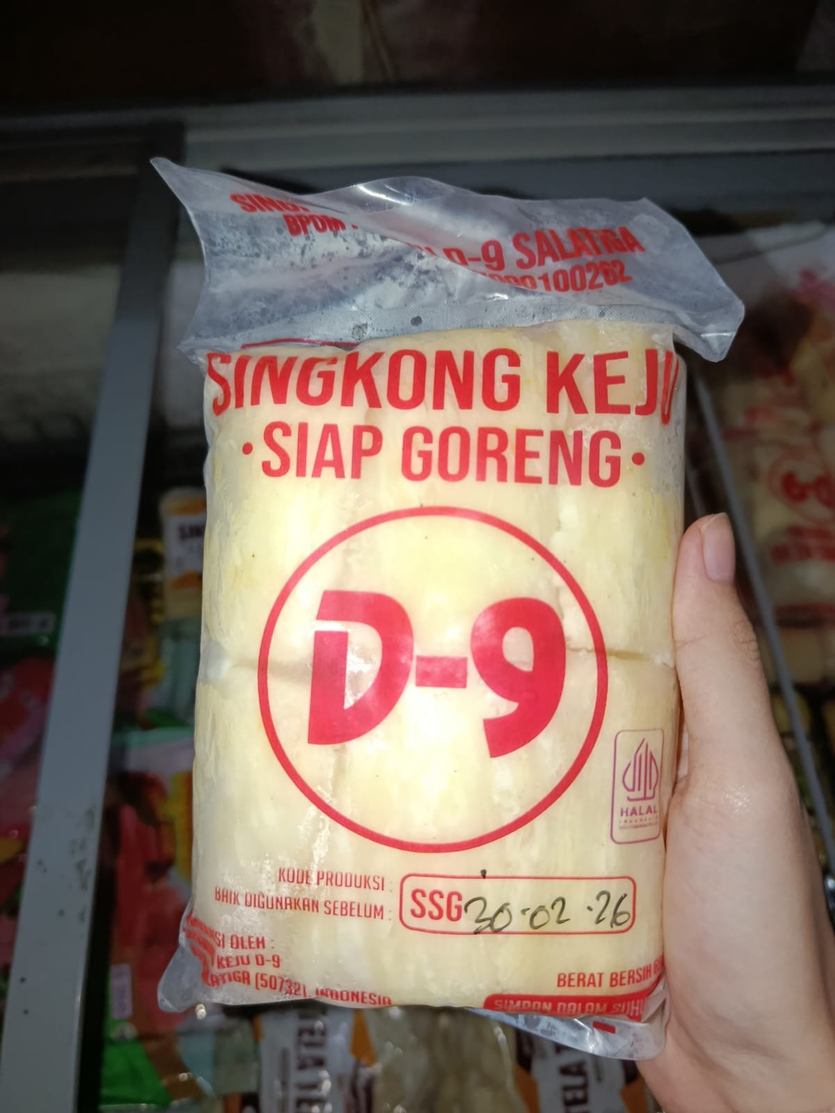 Singkong Keju D9